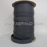 ACB333R-2 Auto Carpet Binding,  #333 Charcoal,  3/4" wide, two edge turned, 100 yds. (PER ROLL)