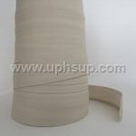 ACB310R Auto Carpet Binding,  #310 Off White, 1.25" wide, one edge turned, 100 yds. (PER ROLL)