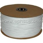 BWCUFAC055CR Braided Welt Cord, UFAC  5/32" x 500 yds. (PER ROLL)