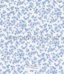 FBT500-53 Tablecloth, Fleece-Backed Vinyl , Wedgewood Mini Flowers, 54" (PER YARD)