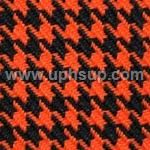 HTF02 Fabric Houndstooth - #02-7298926 Orange, 57" (PER YARD)