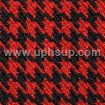 HTF06 Fabric Houndstooth - #06-7298921 Racing Red, 57" (PER YARD)