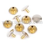 MSNP1LR Marine Long Snap Cap, #10127 Nickel Plated Brass Button, 100 pcs. (PER BOX)