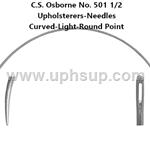 NEC4 Needle 4" - 16 ga., Light Curved Round Point (EACH)