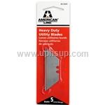 RB660341 Tools-Heavy Duty Utility Blades, 5 pcs. (PER BOX)