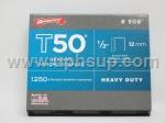 STT508 Staples - #508 Arrow Galvanized Heavy Duty, 1/2" for T-50 gun, 1,250 pcs. (PER BOX)