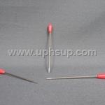 UPPR2 Pin - Red Plastic Head, 2-1/8" long (EACH)