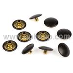 MSNP1MBR Marine Snap Cap, #10128 Military Black, 100 pcs. (PER BOX)