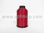 THVP611 Thread - Vision Outdoor Embroidery Thread, #611 Deep Red, polyester size 40; 5,500 yard spool (EACH)