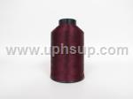 THVP612 Thread - Vision Outdoor Embroidery Thread, #612 Merlot, polyester size 40; 5,500 yard spool (EACH)