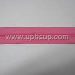 ZIP3N14SP10 Zippers - #3 Nylon, Spicy Pink, 10 yds. with 10 gold slides (PER ROLL)