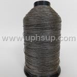THC705Q Contrast Thread-T-270 BONDED NYLON Thread, #705Q Grey, 8 oz. spool