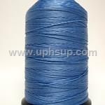 THC715Q Contrast Thread-T-270 BONDED NYLON Thread, #715Q Cathay Blue, 8 oz. spool