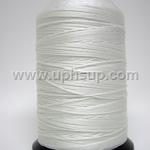 THC721Q Contrast Thread-T-270 BONDED NYLON Thread, #721Q White, 8 oz. spool