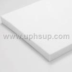 JJH024082 Foam #1835 Quality (white), 1/2 x 24" x 82" (PER SHEET)