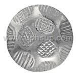 DN6901-NP1/2-100 Decorative Nails - Oxford Nickel Plated, 7/16" diameter, 1/2" shank,     100 pcs. (PER BAG)