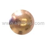 DN6941-CP1/2-100 Decorative Nails - Copper Plated, 3/8" diameter, 1/2" shank, 100 pcs. (PER BAG)