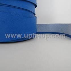 ACB302 Auto Carpet Binding,  #302 Royal Blue, 1.25" wide, one edge turned, (PER YARD)