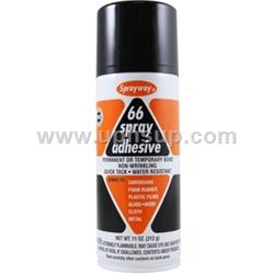 ADH066 Spray Adhesive - Sprayway 66, 11 oz. can (PER CAN)
