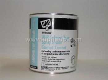 ADHD1G Adhesive - DAP Weldwood, Landau Top & Trim, 1 gallon natural (EACH)