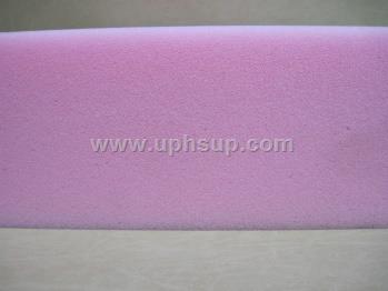 JK02024082 Foam #1845 Quality Firm (pink), 2" x 24" x 82"  (PER SHEET)