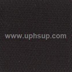 SLFN2300 Auto  Headliner, Flat Knit, 3/16" x 60", #2300 Black Ink (Silver Lining) (PER YARD)
