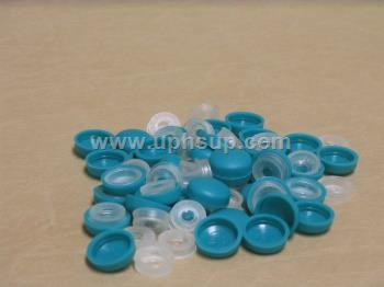 SCA34R Snap Cap & Washer, #8 Teal, 50 pcs.