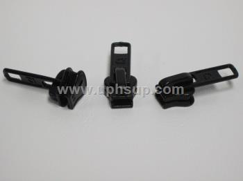 ZIP05BMSSL Zipper Slides - Marine #5, Single Black Metal (EACH)
