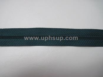 ZIP3N06DG Zippers - #3 Nylon, Dark Green, 100 yds. (PER ROLL)