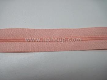 ZIP3N08PE Zippers - #3 Nylon, Peach, 100 yds. (PER ROLL)