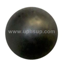 DN7100-BLM1/2 Decorative Nails - Black Lacquer Matte, 7/16" diameter, 1/2" shank, 1,000 pcs. (PER BOX)