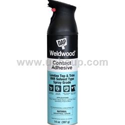 ADHD127 Spray Adhesive - DAP Weldwood Contact Adhesive,  14 oz. can (PER CAN)