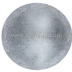 DN6988-ZPM5/8-50 Decorative Nails - Zinc Plated Matte Pewter, 1" diameter, 5/8" shank, 50 pcs. (PER BAG)
